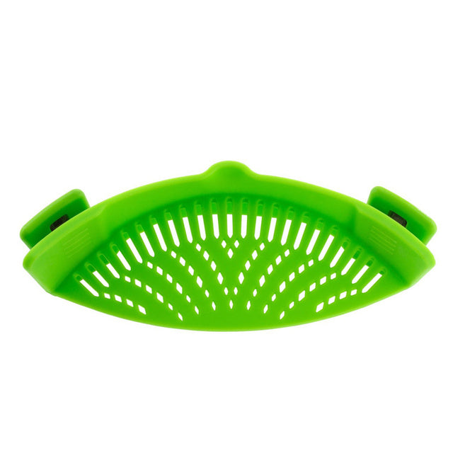 Clip-On Silicone Pot Strainer